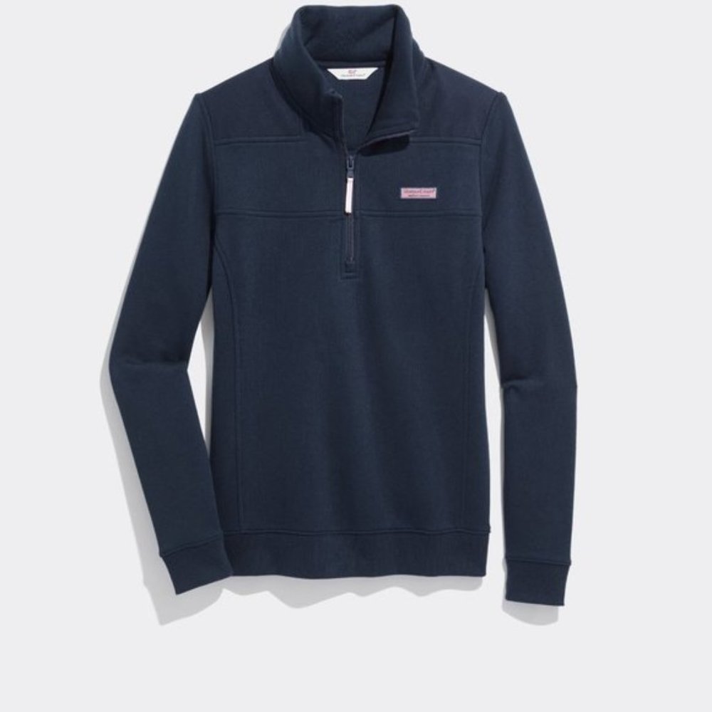 Women's Black Quarter-Zip Jacket